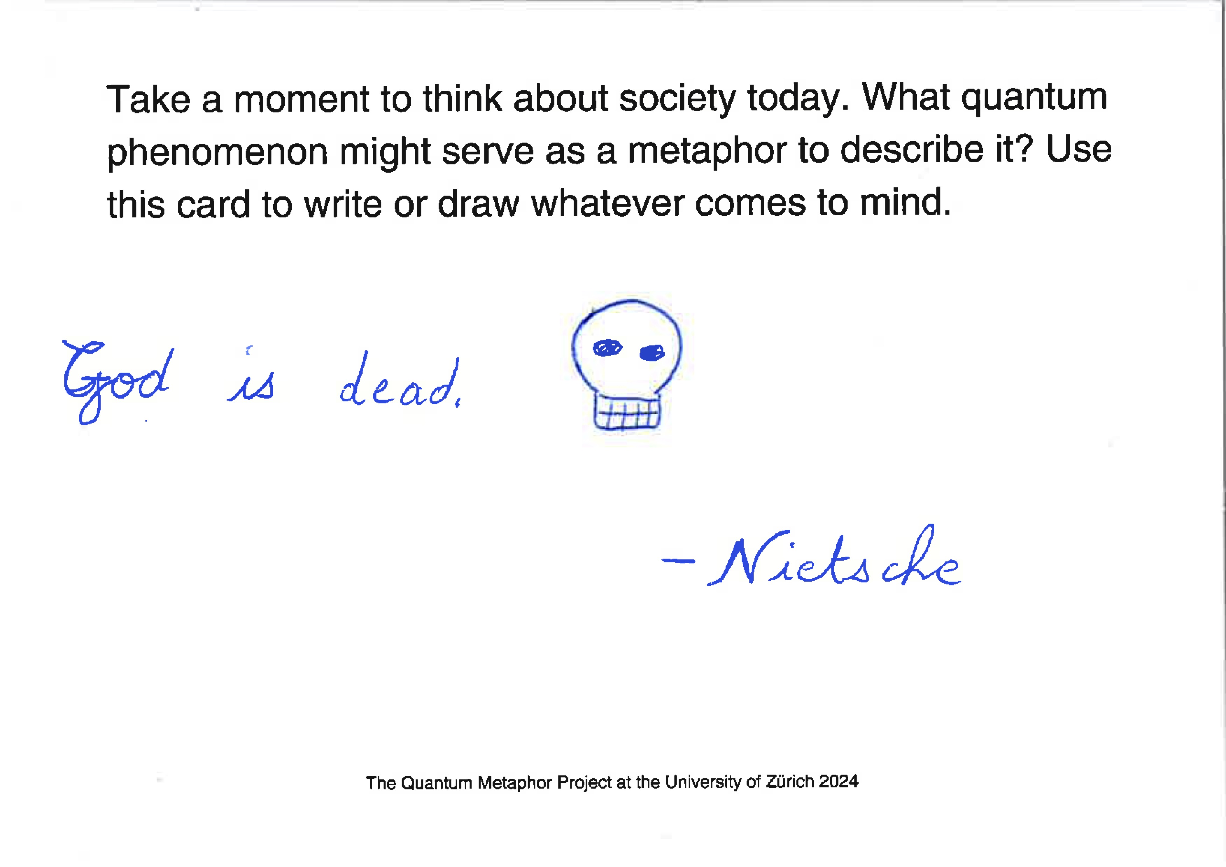 Quantum Metaphor card 15